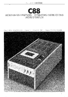 Revox C-88-Owners-Manual